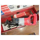 Milwaukee Heavy Duty Sawzall, Turning Lath, Hedge Trimmer, And Skil Classic Router.