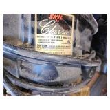 Milwaukee Heavy Duty Sawzall, Turning Lath, Hedge Trimmer, And Skil Classic Router.