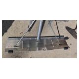 Shovels, Hoes, Post Hole Digger and Roof Rake (10).