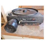 Kodak Carousels (2), Projector and Projection Screen.