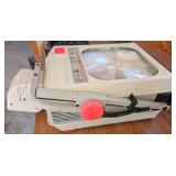 Kodak Carousels (2), Projector and Projection Screen.