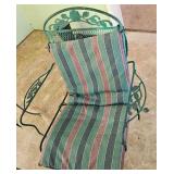 Wrought Iron Table and Chairs (4).