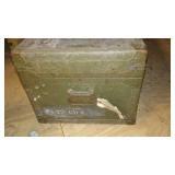 Vintage Footlockers (2) and Box.