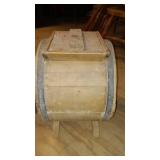 Cedar and Glass Butter Churns (2)
