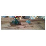 Copper Pipe (4 Pieces) and Small Engine.