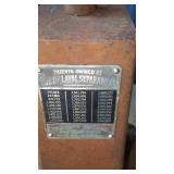Delaval Separator CO , Well Pump, Cement Base
