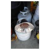 Sunflower Heater Head and Propane Tank (2).