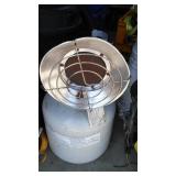 Sunflower Heater Head and Propane Tank (2).
