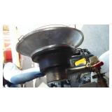 Sunflower Heater Head and Propane Tank (2).