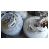 Sunflower Heater Head and Propane Tank (2).