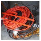 Extension Cords (3), Trouble Lights (3).