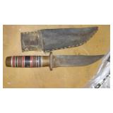 Knives (2) Deer Bags, Clamps.