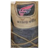 Redwing Steel Toe, Safety Belt, Knee Pads, Back Support.