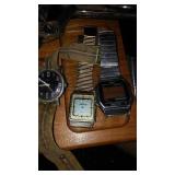 Watches, Lighters, Ring.