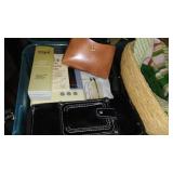 Marbles. Binoculars, Vintage Clippers.