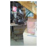 Wisconsin Engine with Rolling Stand/ Tool Box and More.
