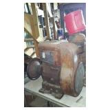 Wisconsin Engine with Rolling Stand/ Tool Box and More.