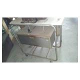 Wisconsin Engine with Rolling Stand/ Tool Box and More.