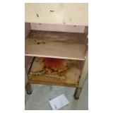 Wisconsin Engine with Rolling Stand/ Tool Box and More.