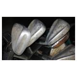 Golf Balls, Bags, Clubs. Hagen, Mac Gregor, Delta.