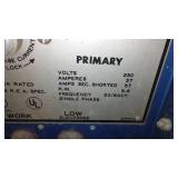 Miller Welder, Helmet, Rods.