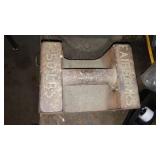 Craftsman Vise and Fairbanks. 50 lbs.