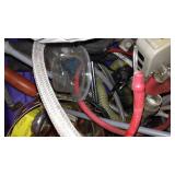 Workbench Top Contents, vice, wash cordamatic.