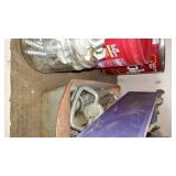 Contents of Cupboard and Peg Board