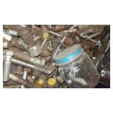 Contents of Cupboard and Peg Board