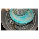 Contents of Cupboard and Peg Board