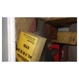 Contents of Cupboard and Peg Board