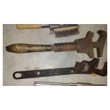 Pipe Wrenches (3) and More.