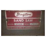 Dayton Band Saw with Split Phase Motor.