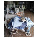 Wheelbarrows (4) and Hand Cart.