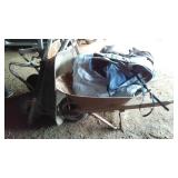 Wheelbarrows (4) and Hand Cart.