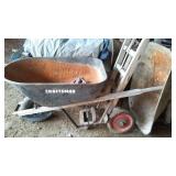 Wheelbarrows (4) and Hand Cart.