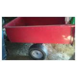 Medium Tractor Yard Cart, Red