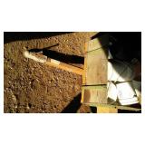 Small Tractor Yard Cart. Wood