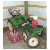 Homemade Tractor With GX270 Honda Engine with Misc Parts.