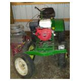 Homemade Tractor With GX270 Honda Engine with Misc Parts.