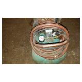 Silver Seal Automatic Tank Air Compressor and Hose with Cart.