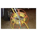 Silver Seal Automatic Tank Air Compressor and Hose with Cart.