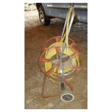 Silver Seal Automatic Tank Air Compressor and Hose with Cart.