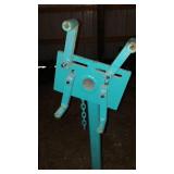 Engine Repair stand and Barrel stand.