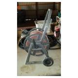 Large Lot of Hose Variety and Utility Sink.