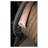 Large Lot of Hose Variety and Utility Sink.