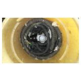 Large Lot of Hose Variety and Utility Sink.