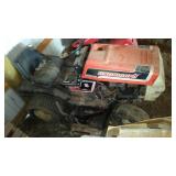 Dynamark Electric Start 6 Speed Riding Lawn Mower.