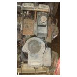 Dynamark Electric Start 6 Speed Riding Lawn Mower.