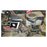 Dynamark Electric Start 6 Speed Riding Lawn Mower.